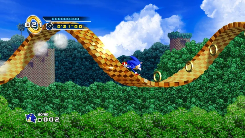 Скриншот 1 к игре Sonic the Hedgehog 4 - Episode I