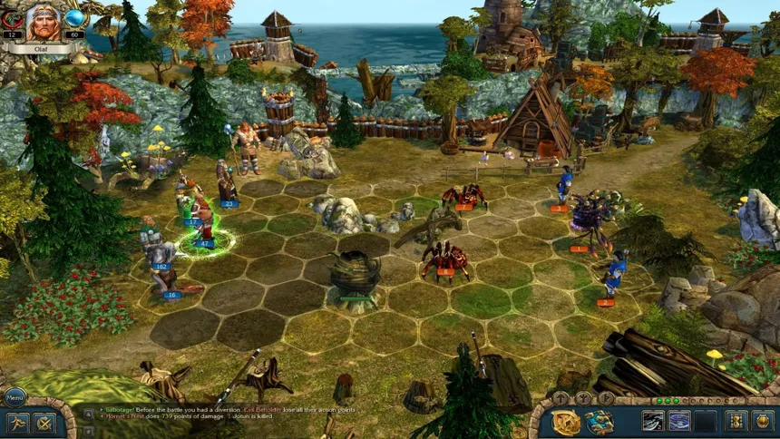 Скриншот 3 к игре King’s Bounty. Воин Севера