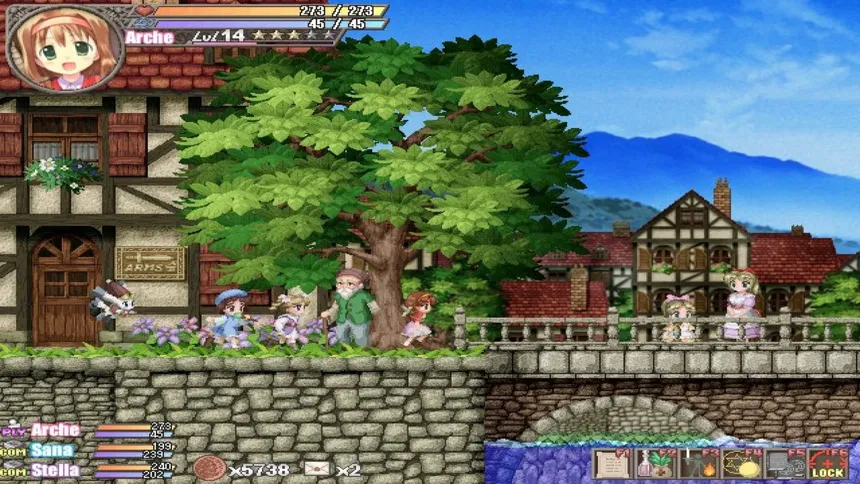 Скриншот 2 к игре Fortune Summoners: Secret of the Elemental Stone