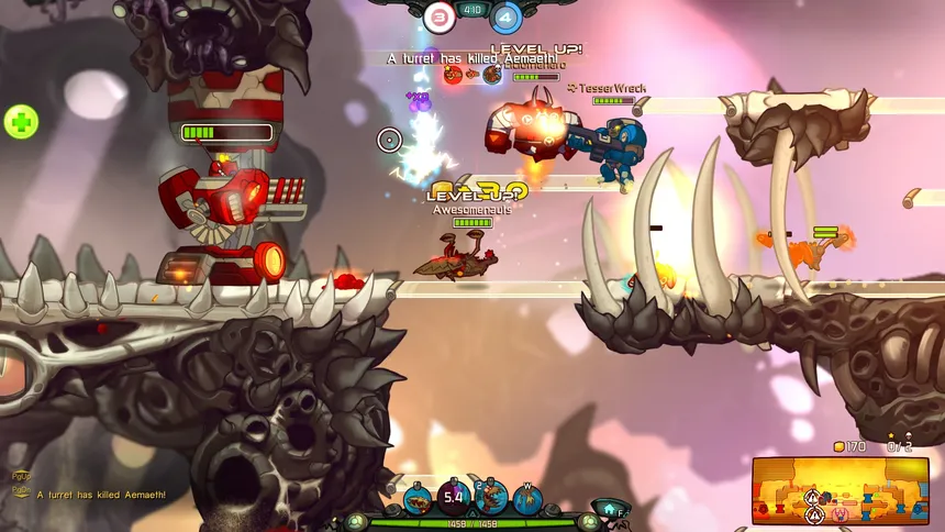 Скриншот 8 к игре Awesomenauts - the 2D moba