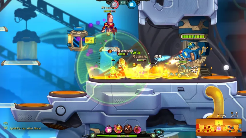 Скриншот 11 к игре Awesomenauts - the 2D moba