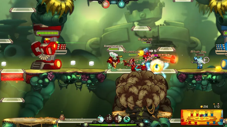 Скриншот 12 к игре Awesomenauts - the 2D moba