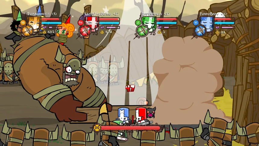 Скриншот 6 к игре Castle Crashers