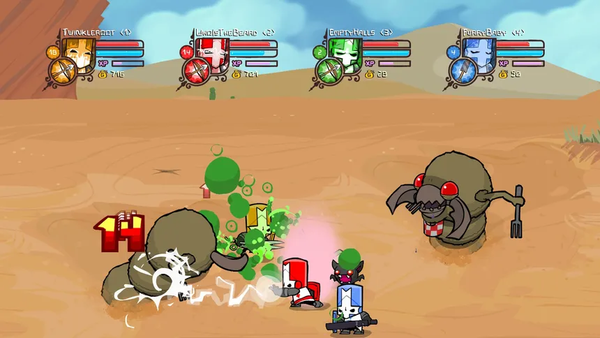 Скриншот 9 к игре Castle Crashers