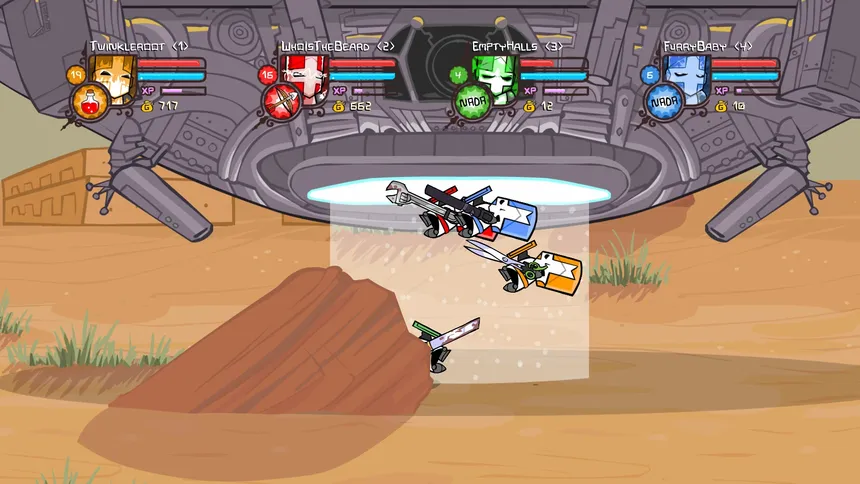 Скриншот 10 к игре Castle Crashers