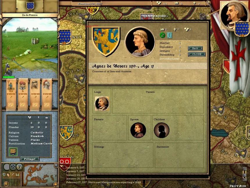 Скриншот 1 к игре Crusader Kings Complete