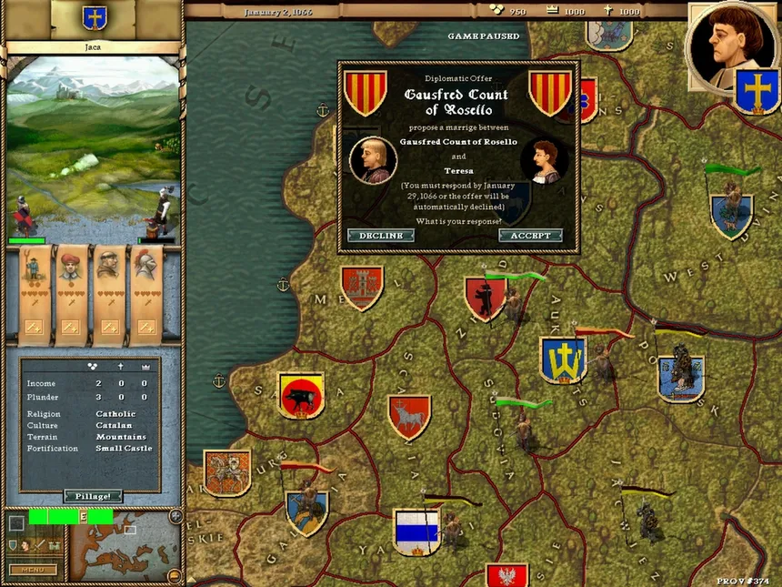 Скриншот 3 к игре Crusader Kings Complete