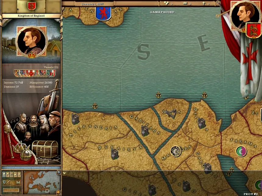 Скриншот 6 к игре Crusader Kings Complete