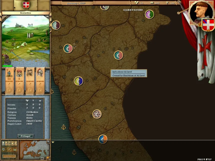 Скриншот 7 к игре Crusader Kings Complete