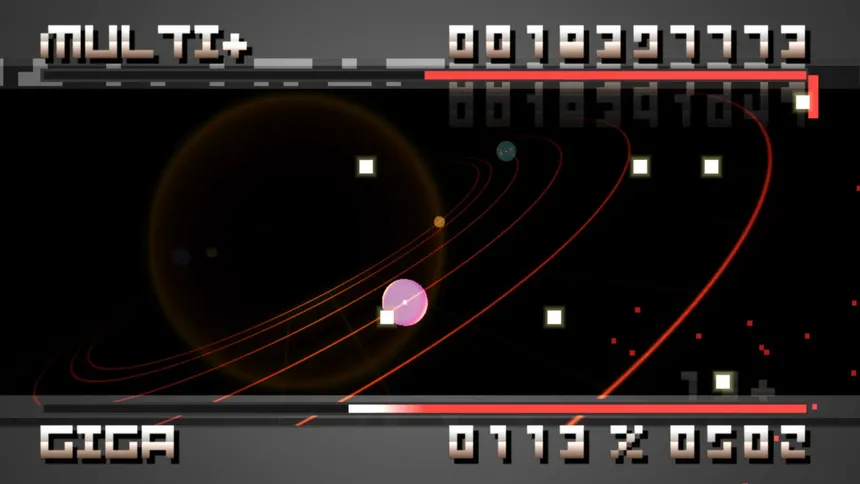 Скриншот 2 к игре BIT.TRIP FLUX