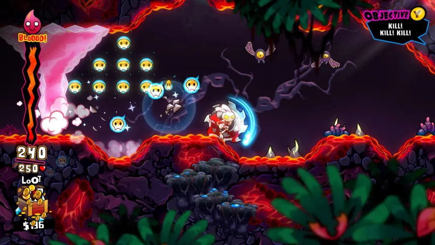 Скриншот 1 к игре Hell Yeah! Wrath of the Dead Rabbit