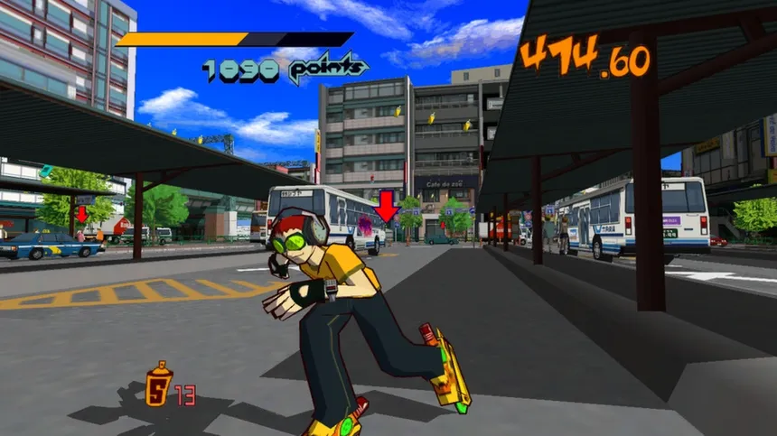 Скриншот 1 к игре Jet Set Radio