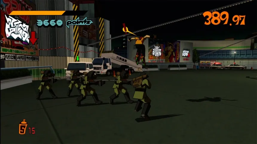 Скриншот 5 к игре Jet Set Radio
