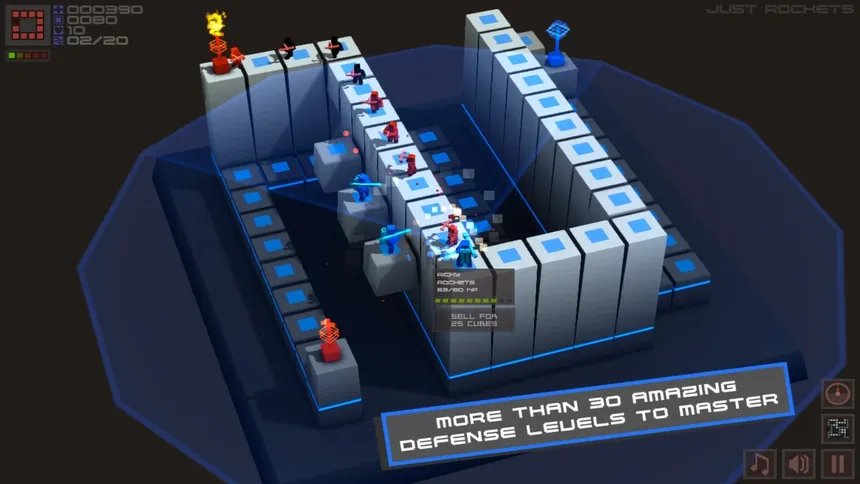 Скриншот 4 к игре Cubemen