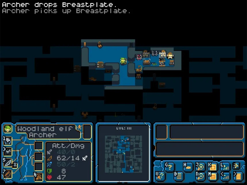 Скриншот 1 к игре Hack, Slash, Loot