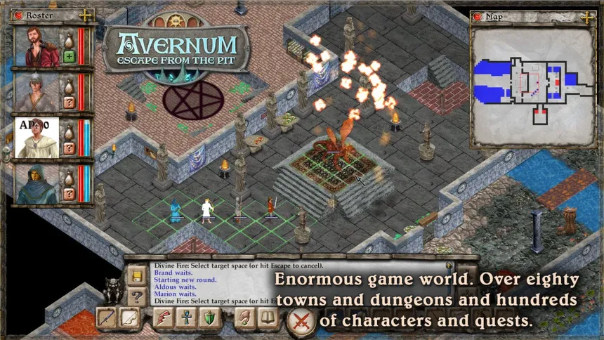 Скриншот 1 к игре Avernum: Escape From the Pit