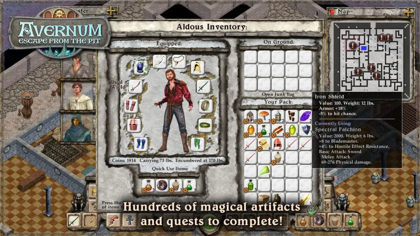 Скриншот 4 к игре Avernum: Escape From the Pit
