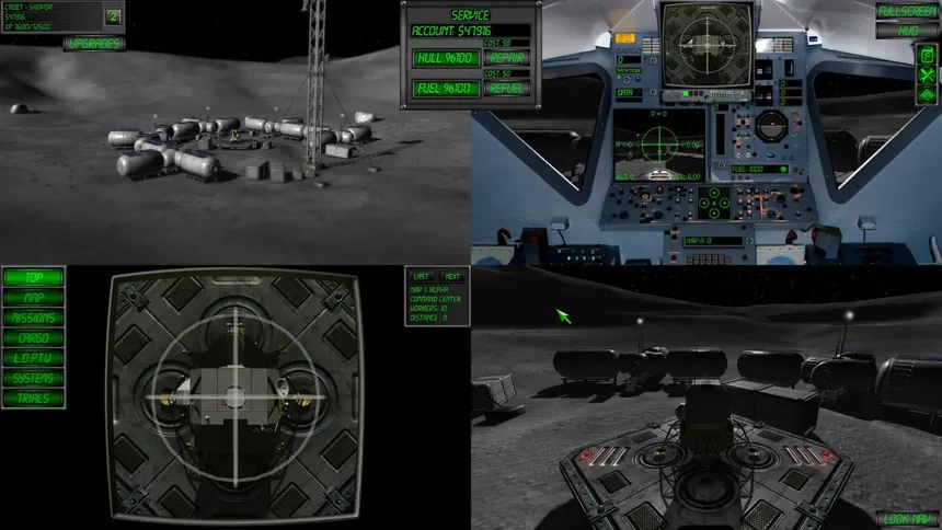 Скриншот 6 к игре Lunar Flight
