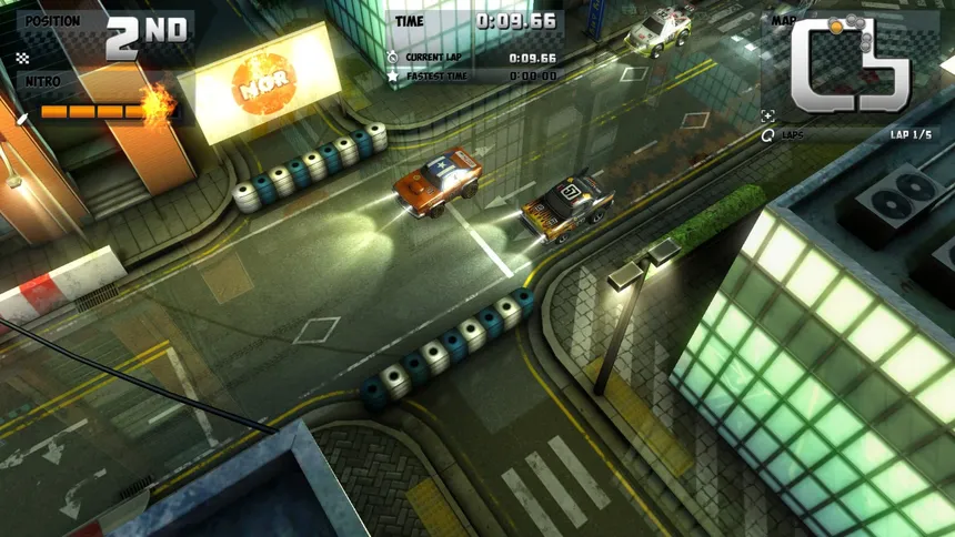 Скриншот 2 к игре Mini Motor Racing EVO