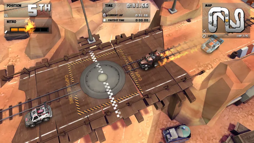 Скриншот 4 к игре Mini Motor Racing EVO