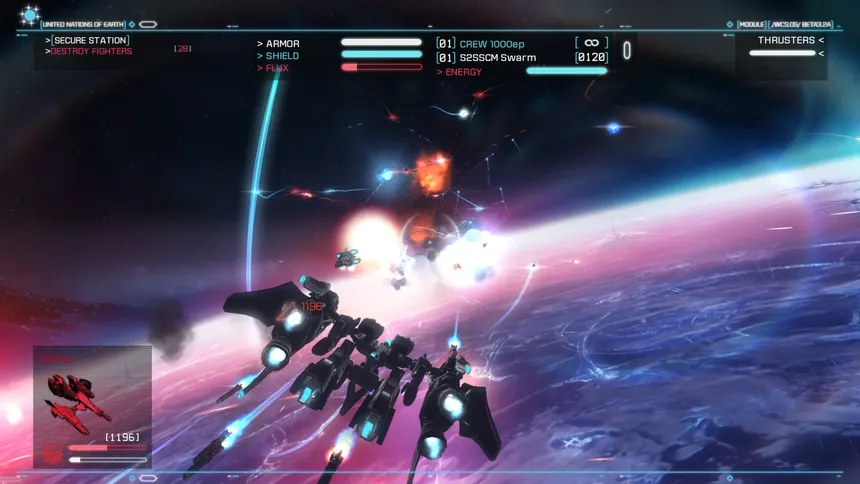 Скриншот 4 к игре Strike Suit Zero