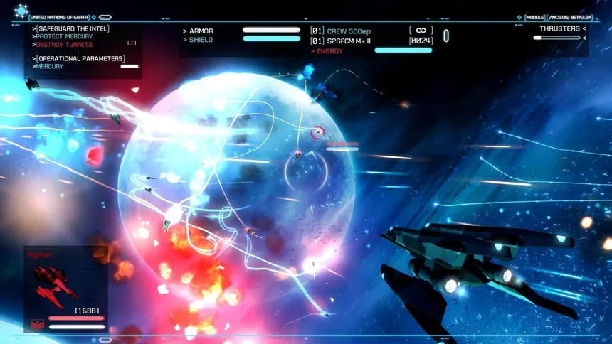 Скриншот 5 к игре Strike Suit Zero