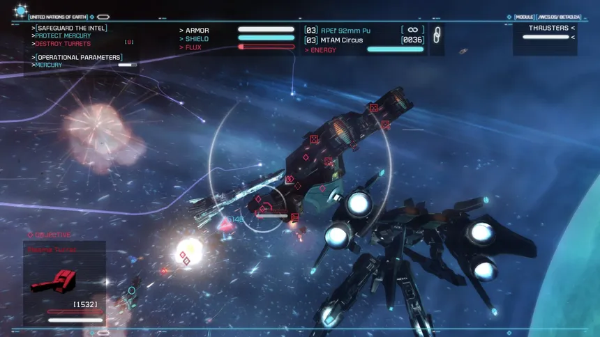 Скриншот 7 к игре Strike Suit Zero
