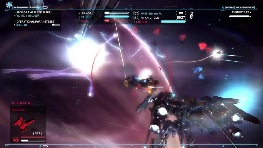 Скриншот 8 к игре Strike Suit Zero