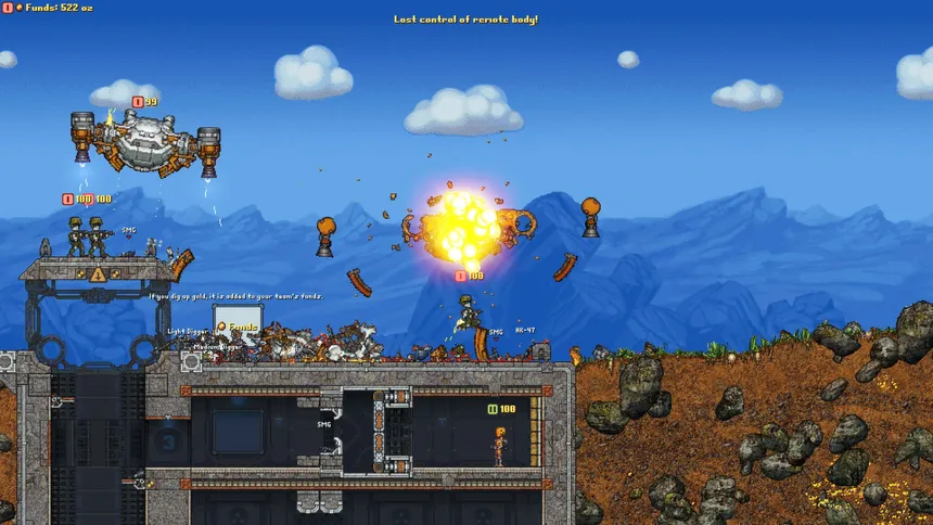 Скриншот 1 к игре Cortex Command