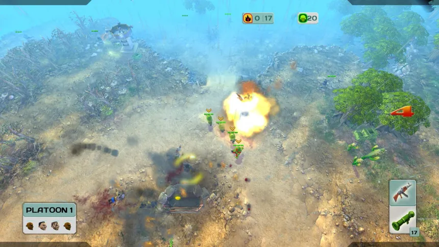Скриншот 3 к игре Cannon Fodder 3