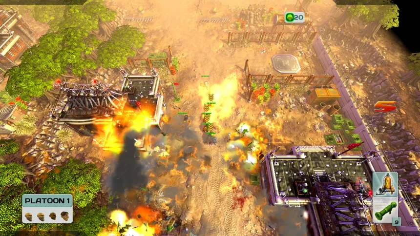 Скриншот 5 к игре Cannon Fodder 3