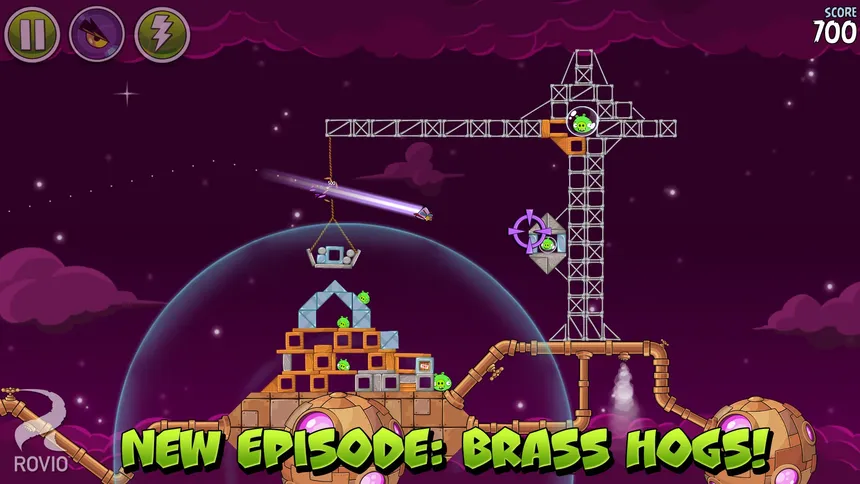 Скриншот 2 к игре Angry Birds Space