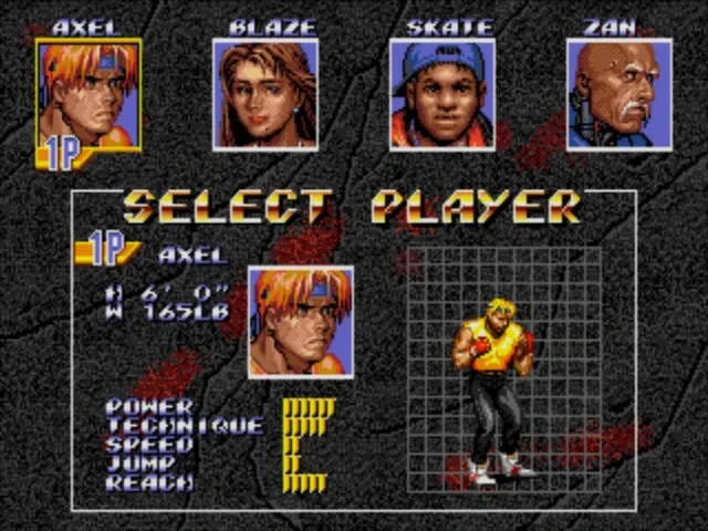 Скриншот 1 к игре Streets of Rage 3