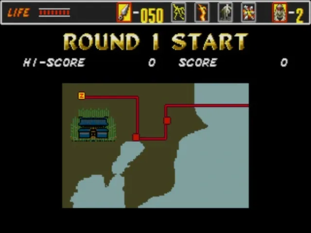 Скриншот 1 к игре The Revenge of Shinobi