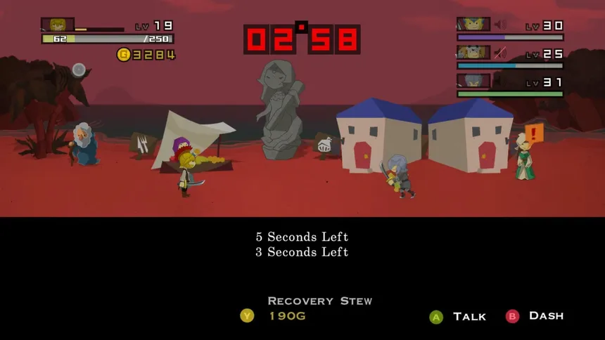 Скриншот 4 к игре Half Minute Hero: Super Mega Neo Climax Ultimate Boy