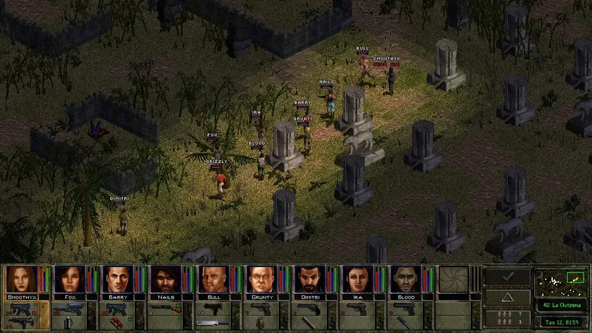 Скриншот 1 к игре Jagged Alliance 2 - Wildfire