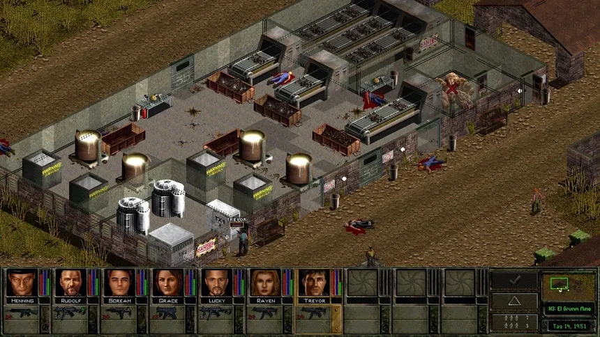 Скриншот 3 к игре Jagged Alliance 2 - Wildfire