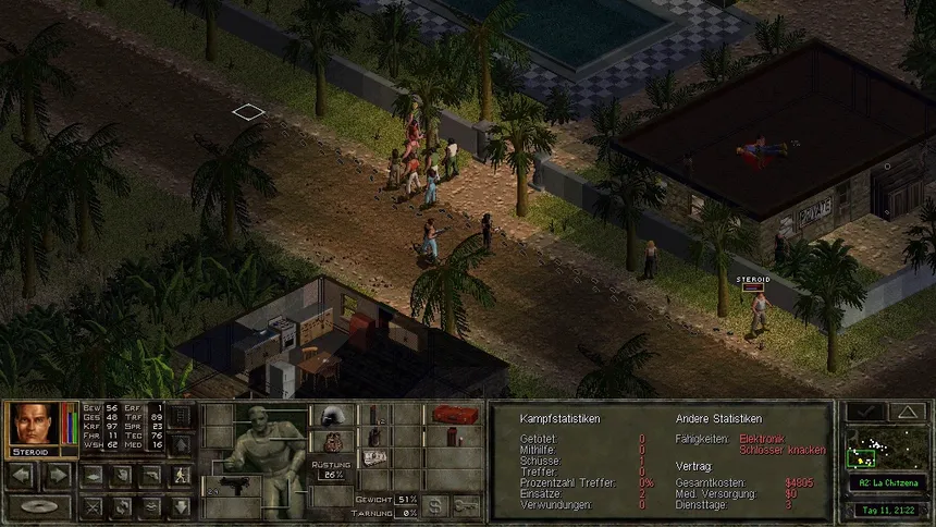 Скриншот 6 к игре Jagged Alliance 2 - Wildfire