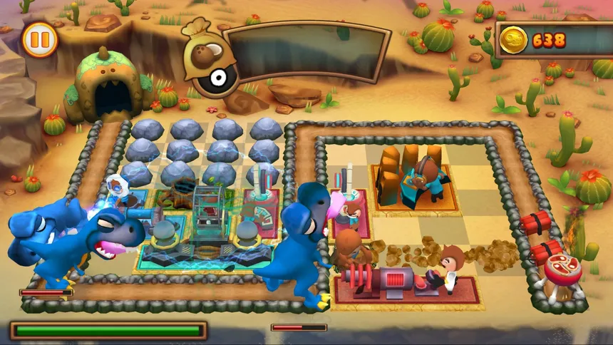 Скриншот 2 к игре Go Home Dinosaurs!
