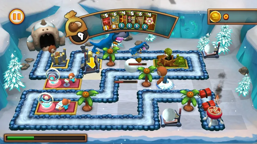 Скриншот 3 к игре Go Home Dinosaurs!