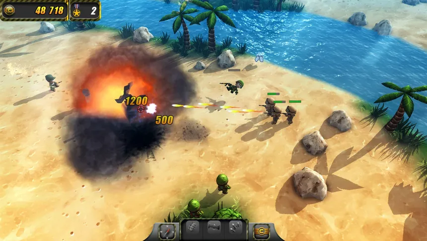 Скриншот 1 к игре Tiny Troopers