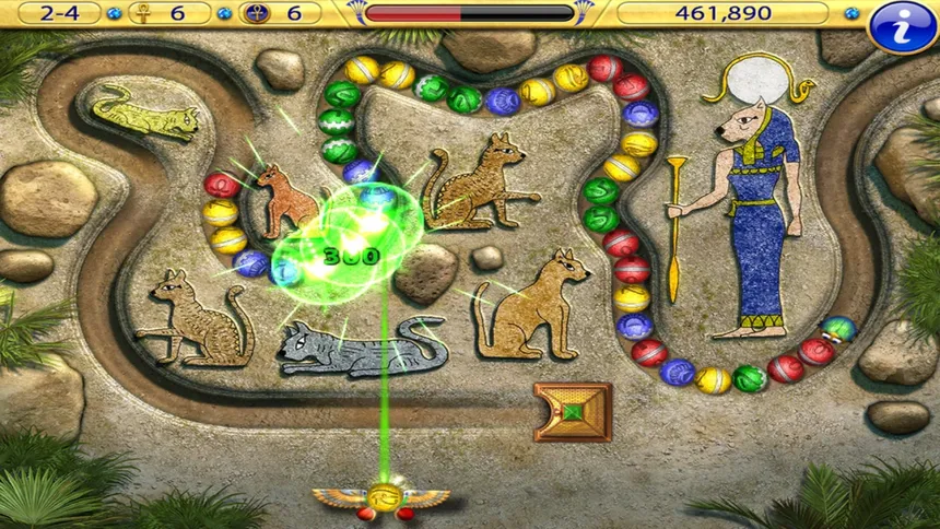 Скриншот 4 к игре Luxor: Amun Rising HD