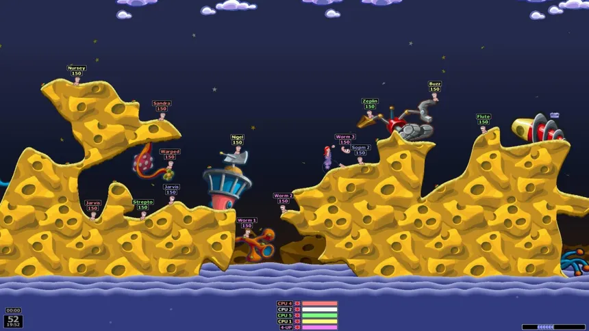 Скриншот 1 к игре Worms Armageddon