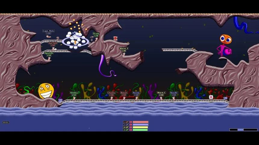 Скриншот 3 к игре Worms Armageddon