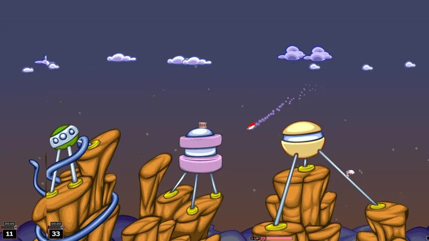 Скриншот 5 к игре Worms Armageddon