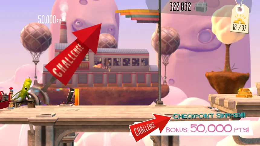 Скриншот 1 к игре BIT.TRIP Presents... Runner2: Future Legend of Rhythm Alien
