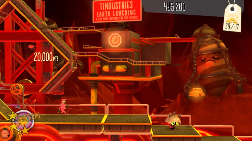 Скриншот 4 к игре BIT.TRIP Presents... Runner2: Future Legend of Rhythm Alien