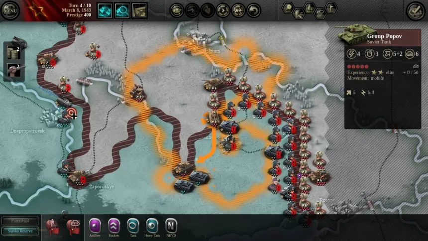 Скриншот 3 к игре Unity of Command: Stalingrad Campaign