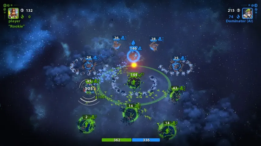 Скриншот 6 к игре Planets Under Attack