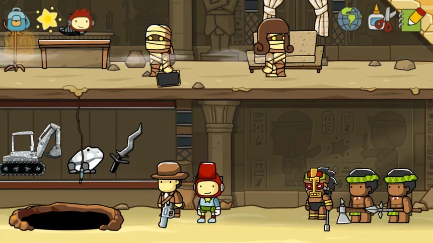 Скриншот 2 к игре Scribblenauts Unlimited